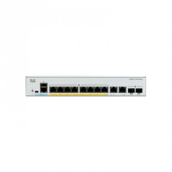 Catalyst 1000 8port GE, POE, Ext PS, 2x1GSFP-RF