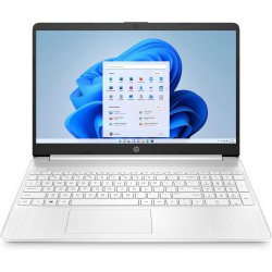 HP 15s/fq0020nc/N4120/15,6"/FHD/4GB/128GB SSD/UHD 600/W11S/White/2R