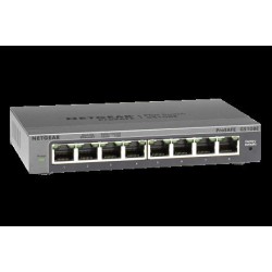 NETGEAR 8PT GIGABIT PLUS SWITCH, GS108e