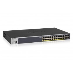 NETGEAR 24xGB PoE+ Smart Pro Switch,4 SFP,GS728TPP