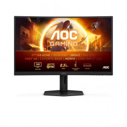 AOC AGON/Gaming C27G4ZXU/27"/VA/FHD/280Hz/1ms/Black/3R