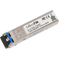 MikroTik SFP modul S-31DLC20D, SM, 20km, 1.25G, 2x LC