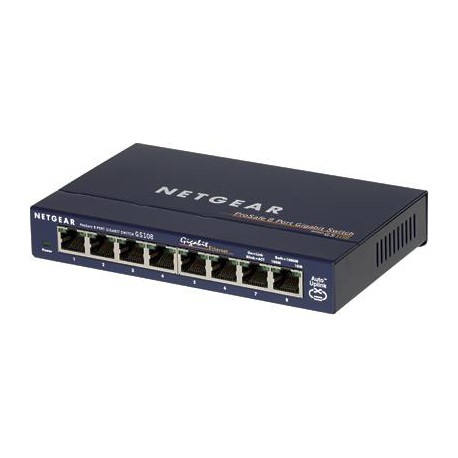 NETGEAR 8xGIGABIT Desktop switch, GS108GE