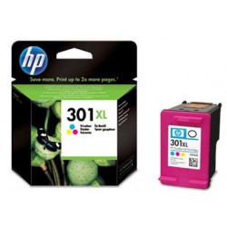 HP 301XL tříbarevná inkoustová kazeta, CH564EE