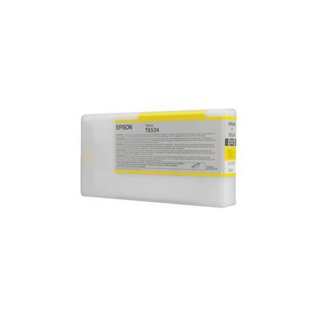 Epson T6534 Yellow Ink Cartridge (200ml)