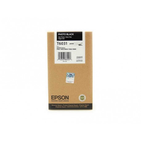 Epson T603 Photo Black 220 ml