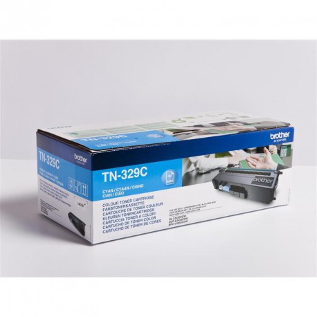 Brother TN-329C, toner cyan, 6 000 str.